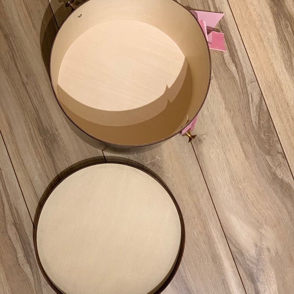 Vintage Western Germany Mahogany hat box - Picture 12 of 14